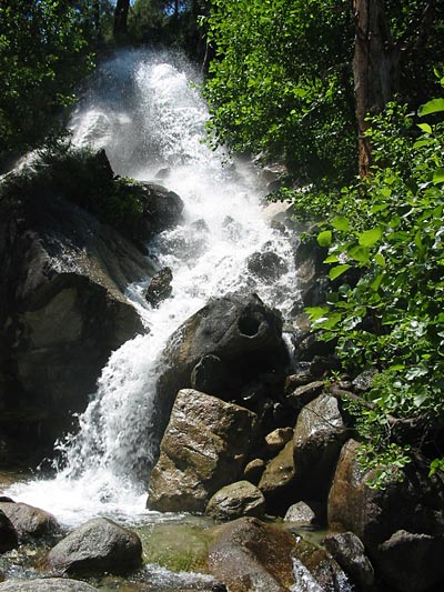 Cascade de la rivi�re Restonica