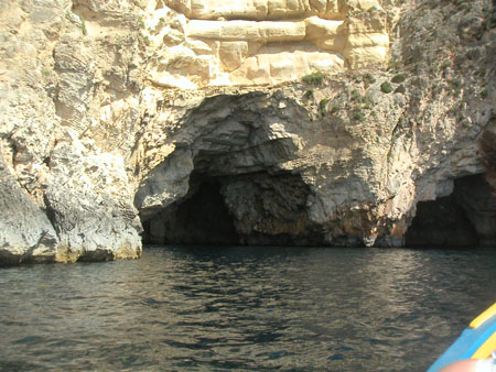 La grotte bleue