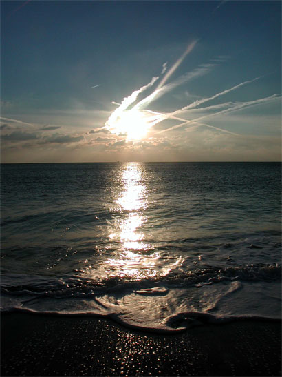 Coucher de soleil sur Quiberon