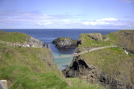 Pont de corde � Carrick-a-Rede