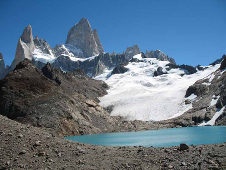 Lagune au pied du Fitz Roy