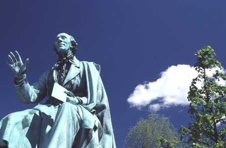 H.C Andersen au Parc de Rosenborg Have