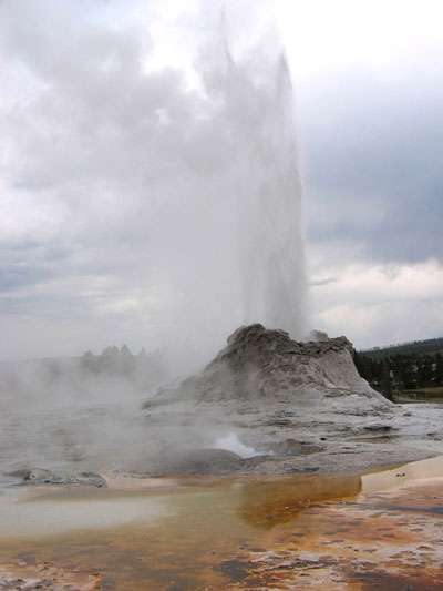 Castle geyser