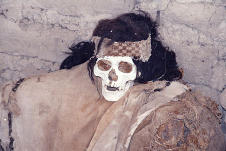 Momie Nazca du cimeti�re de Chauchillo