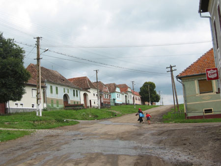 Rue presque d�serte