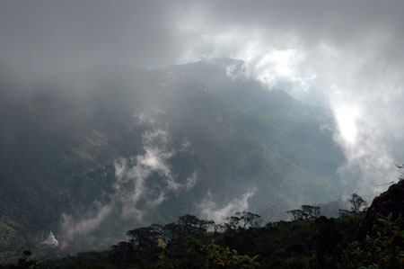 Vue du Pic d'Adam