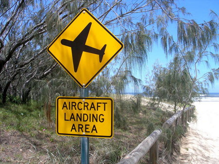 Fraser Island, la plage pour "autoroute" et "a�roport"