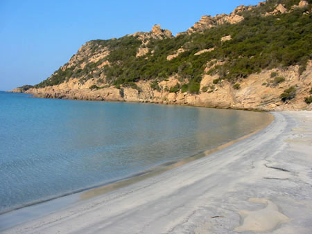 Plage de Roccapina au petit matin