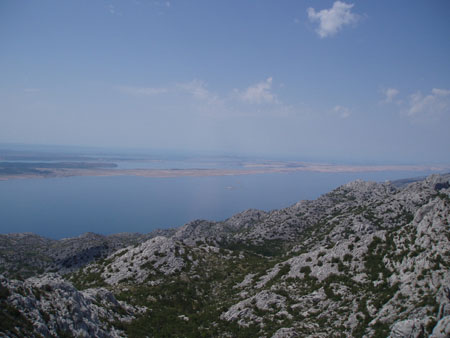 Mer vue de Paklenica