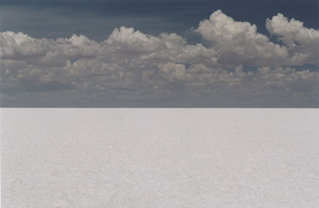 Blancheur immacul�e du Salar de Uyuni