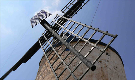 Les moulins de Don Quijote � Belmonte