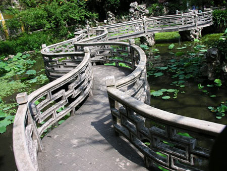 Errance dans un jardin chinois