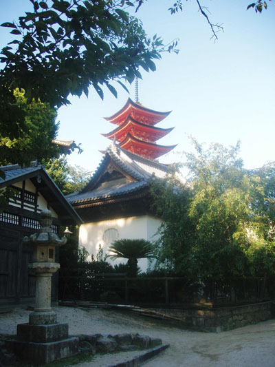 Pagode � 5 �tages de Miya-Jima