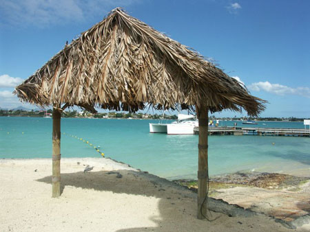 Sur une plage au nord