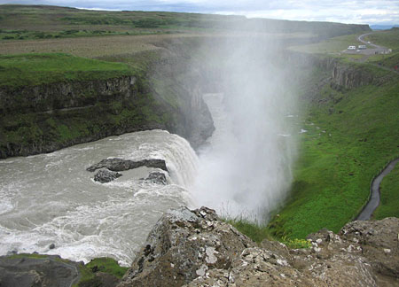 La cascade de Gullfoss