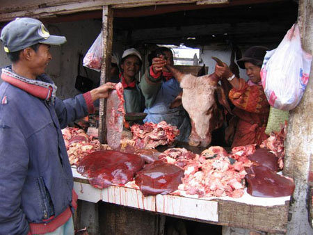 Quelle boucherie !