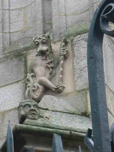 Gargouille dans la vieille ville
