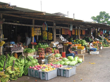 Marchands de fruits � La Independencia