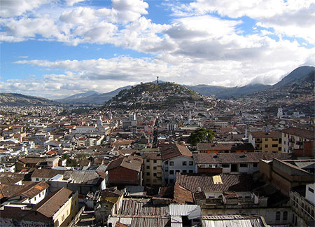 Vue sur Quito