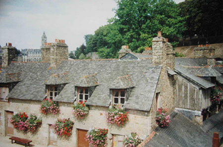 Vue des fortifications de la Vieille ville