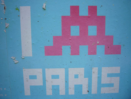 Space Invaders Paris