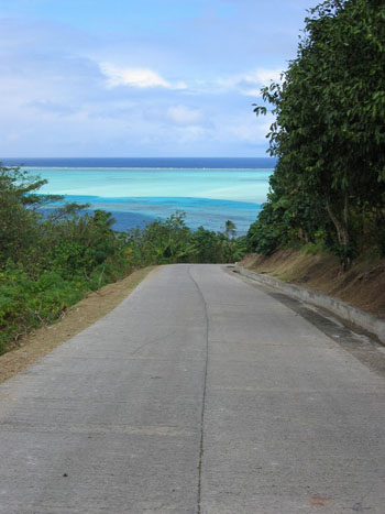 Route � Manihi