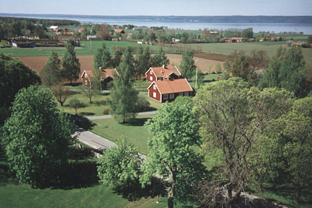 Paysage typique de la campagne su�doise