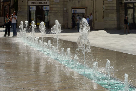 L'eau,  symbole de la vie jaillissante