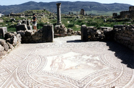 Vestiges romains � Volubilis