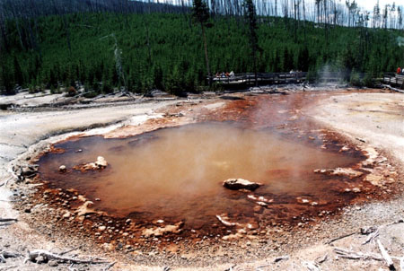 Echinus Geyser au repos