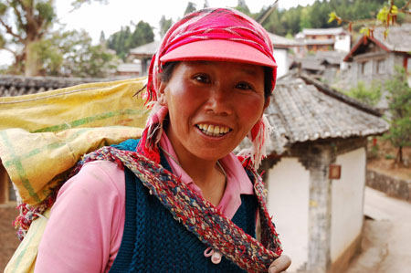 Rencontre dans les rues de Lijiang