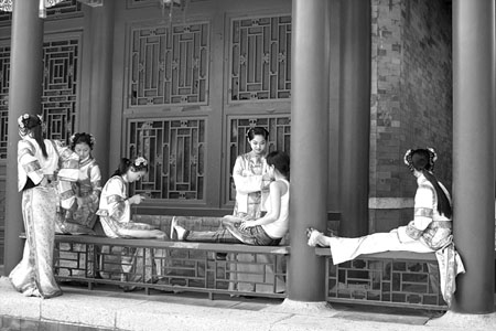 Danseuses au New Yuanming Park