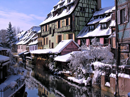 Colmar sous la neige
