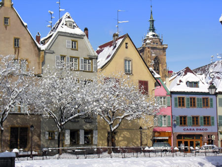 Colmar sous la neige