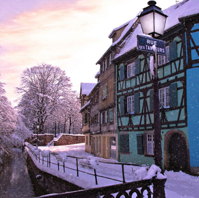 Colmar sous la neige
