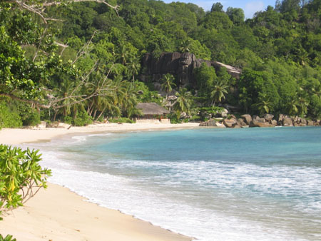 Une plage de Mah�