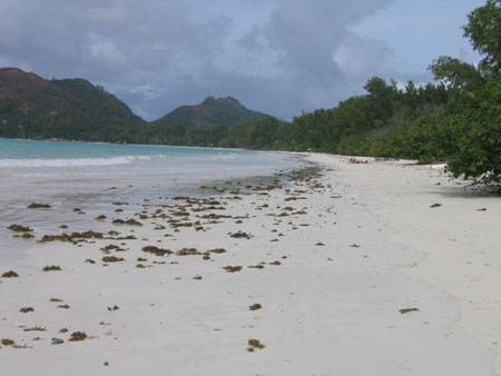 Une des plages de Praslin