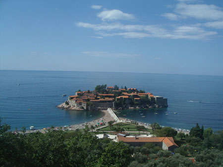 Sveti Stefan, environs de Budva
