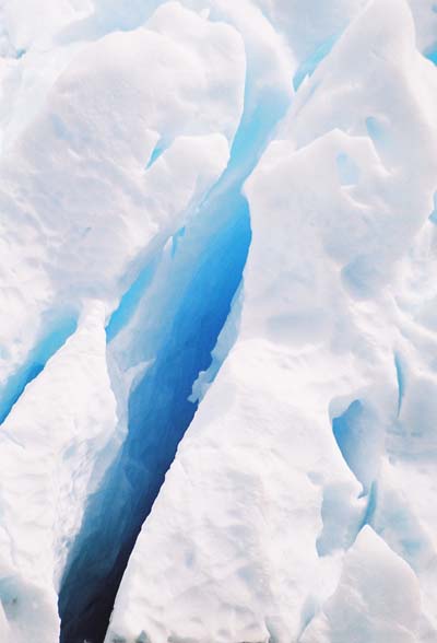 Crevasse du Perito Moreno