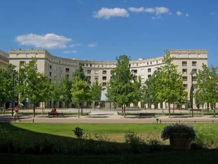Montpellier, quartier Antigone