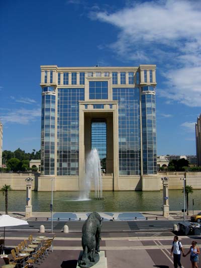 Montpellier, quartier Antigone