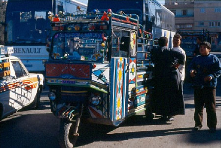 Dans les rues de Damas