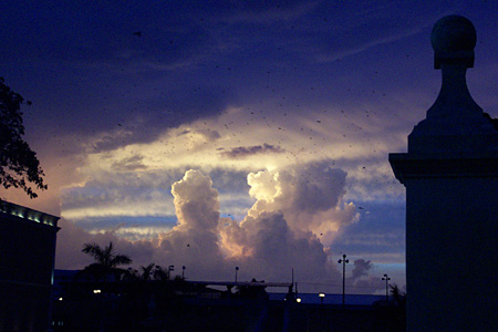Couche de soleil � Campeche