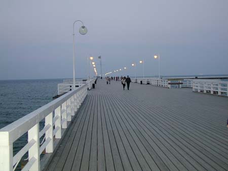 Molo sur le port de Sopot