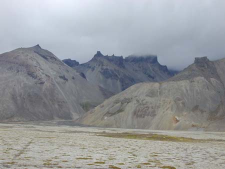 Montagnes entre J�kullarlon et Skaftafell 