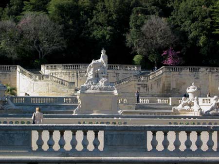 N�mes, les jardins de la Fontaine