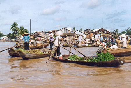 March� flottant de Phung Hiep