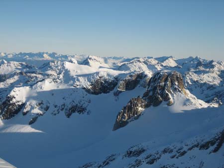 Montagnes autour d'Ushua�a