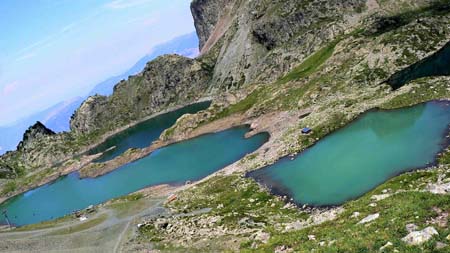 Les lacs Robert vers Chamrousse