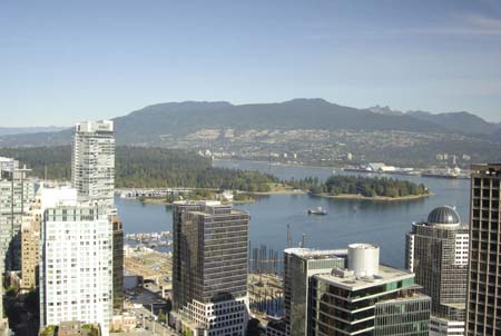 Vancouver: vue sur Stanley park